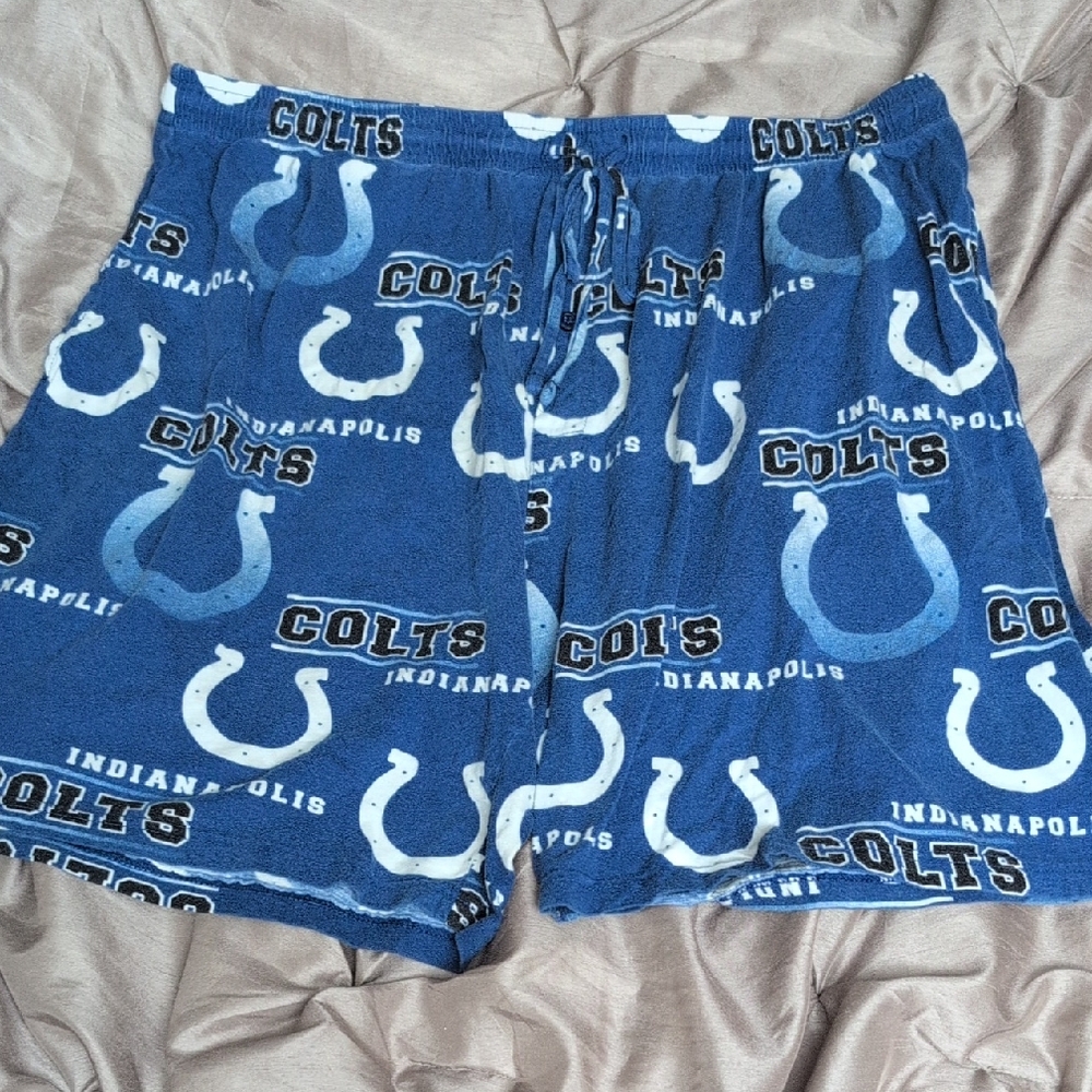 NFL Team Apparel Indianapolis Colts Blue Sleepwear Shorts